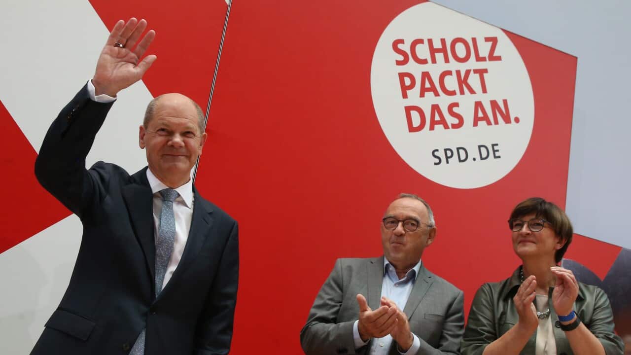 Il leade della SPD Olaf Scholz potrebbe essere il nuovo capo dell'esecutivo tedesco