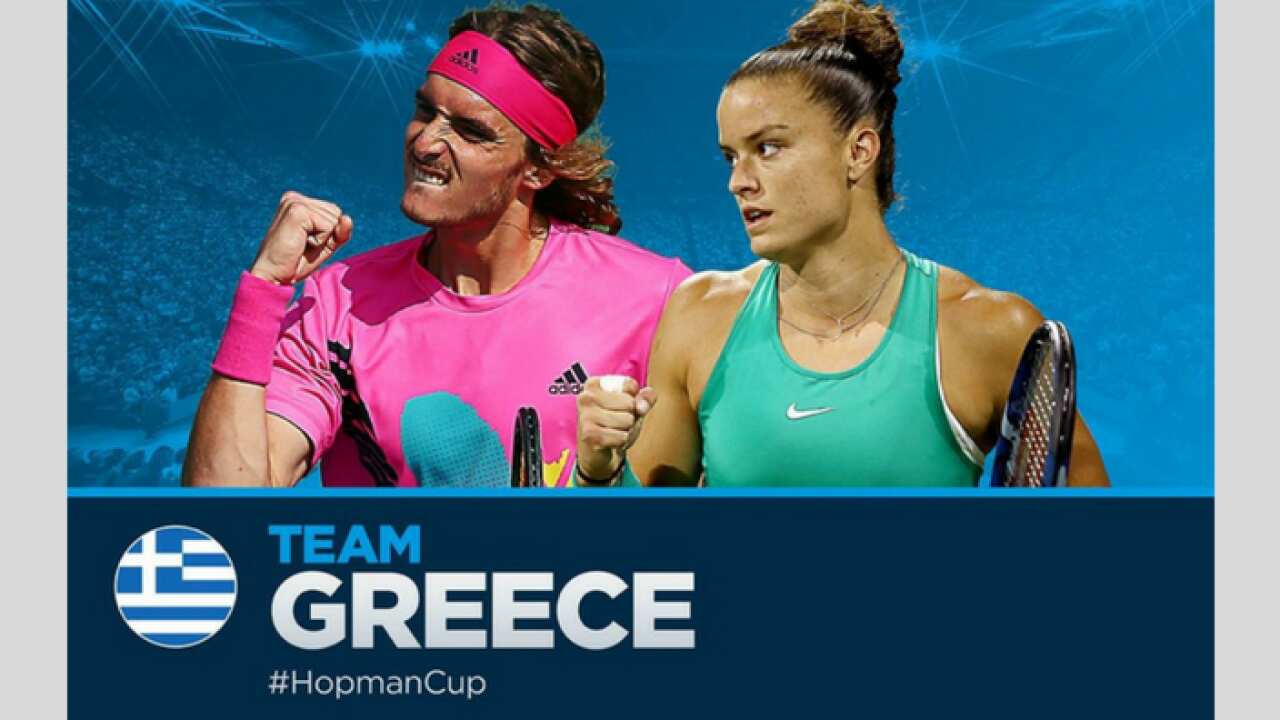 Tsitsipas, Sakkari to play for Greece at Hopman Cup