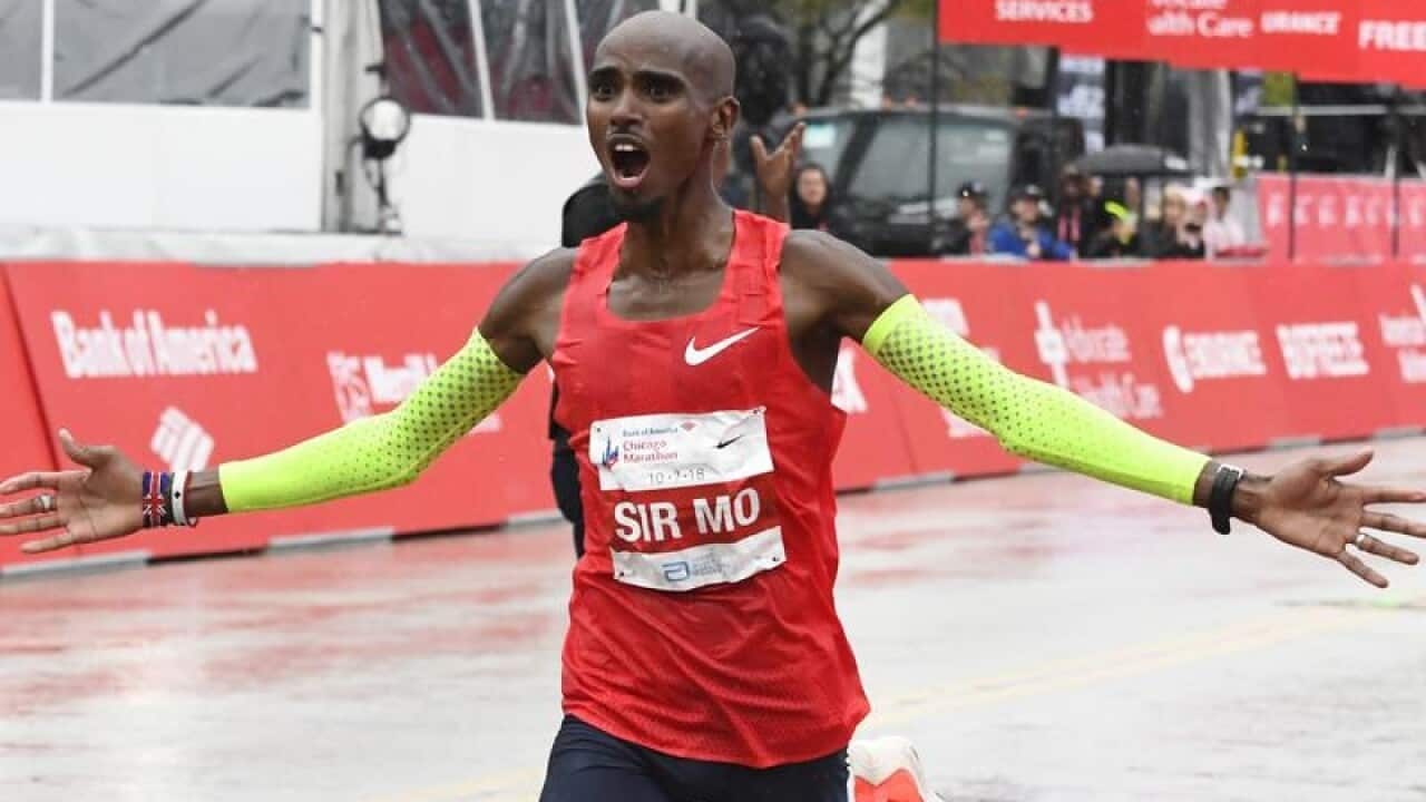 British Olympic champion Mo Farah