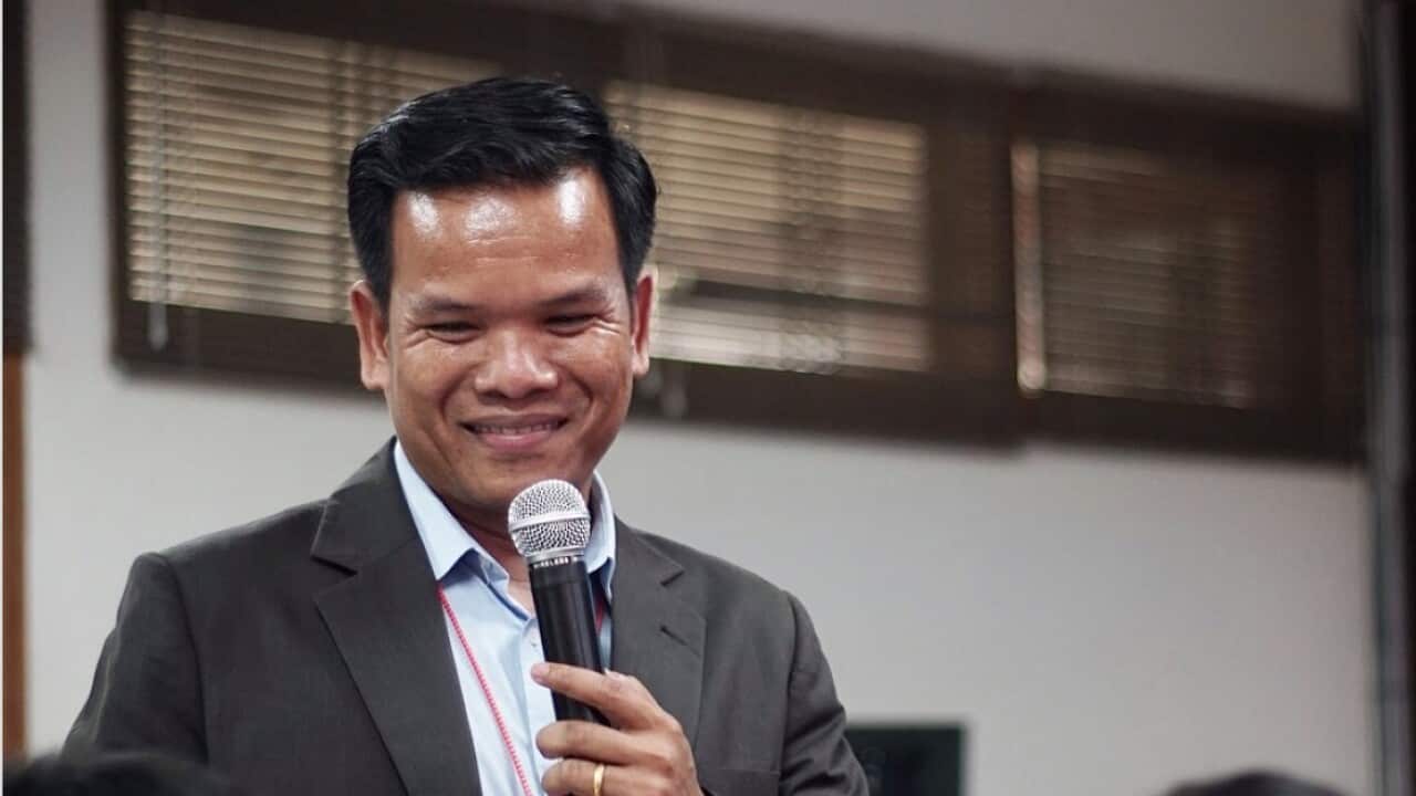 Dr. Seng Sary, researcher and social development watchdog in Cambodia