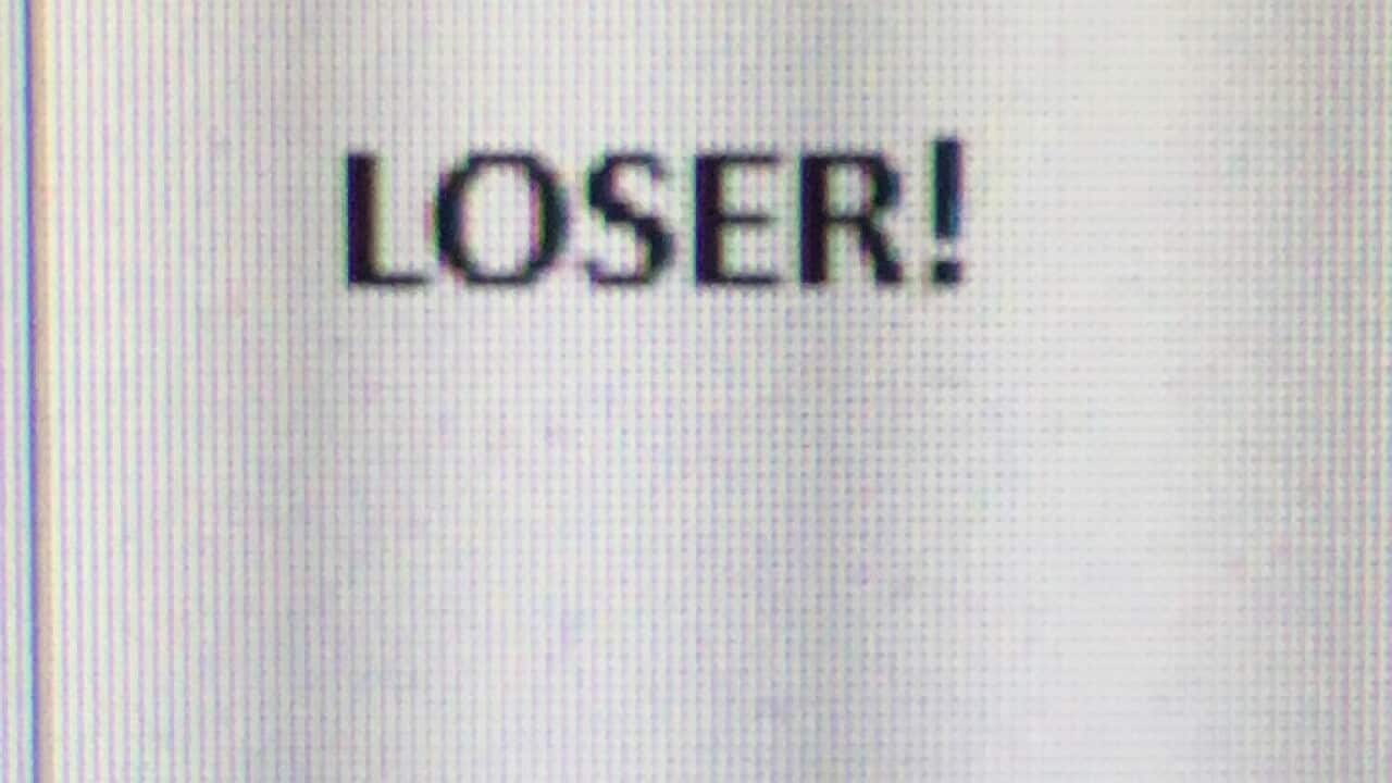On-screen cyber bullying