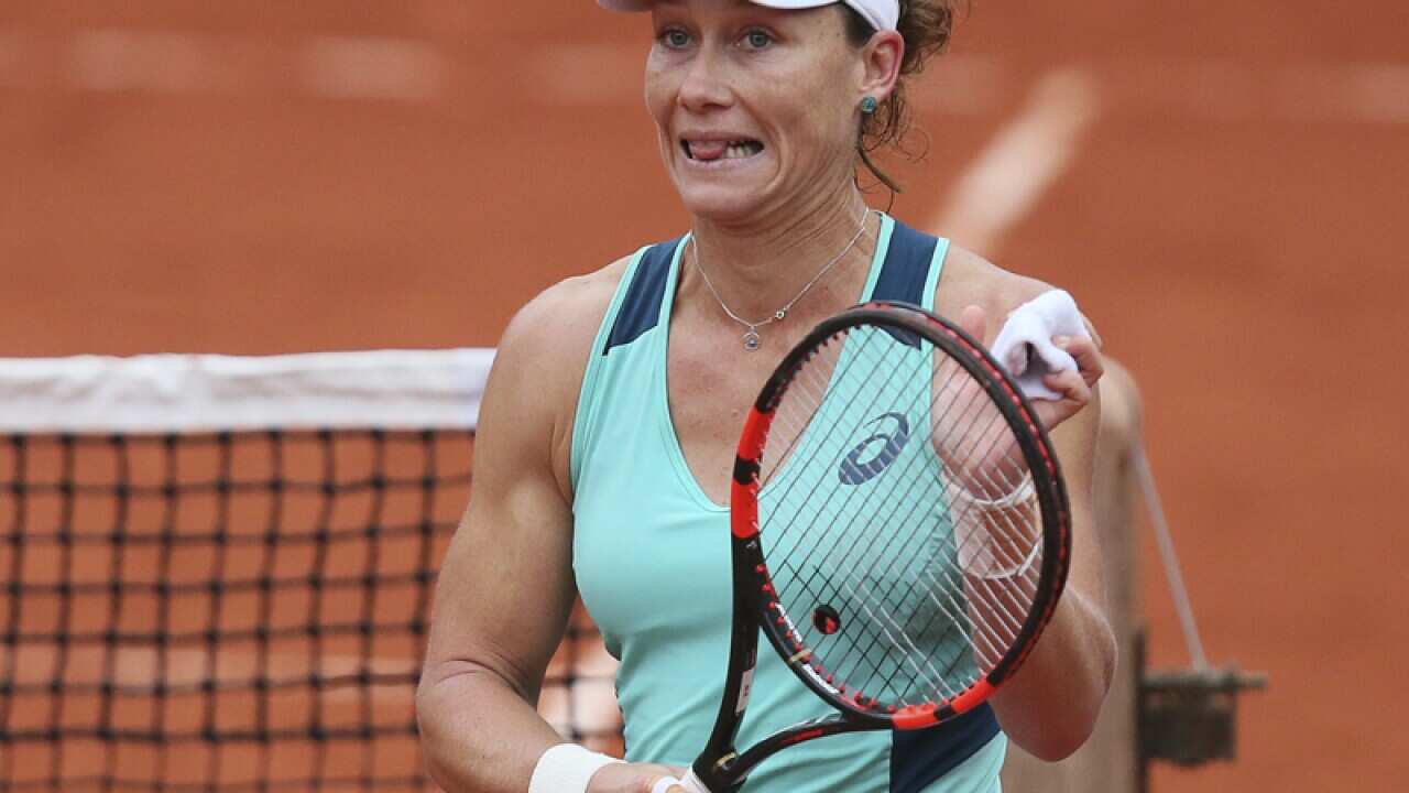 Australian tennis player Samantha Stosur