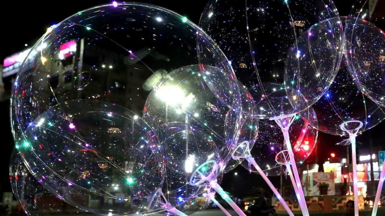 bubble balloon Bhopal, India, 2018.
