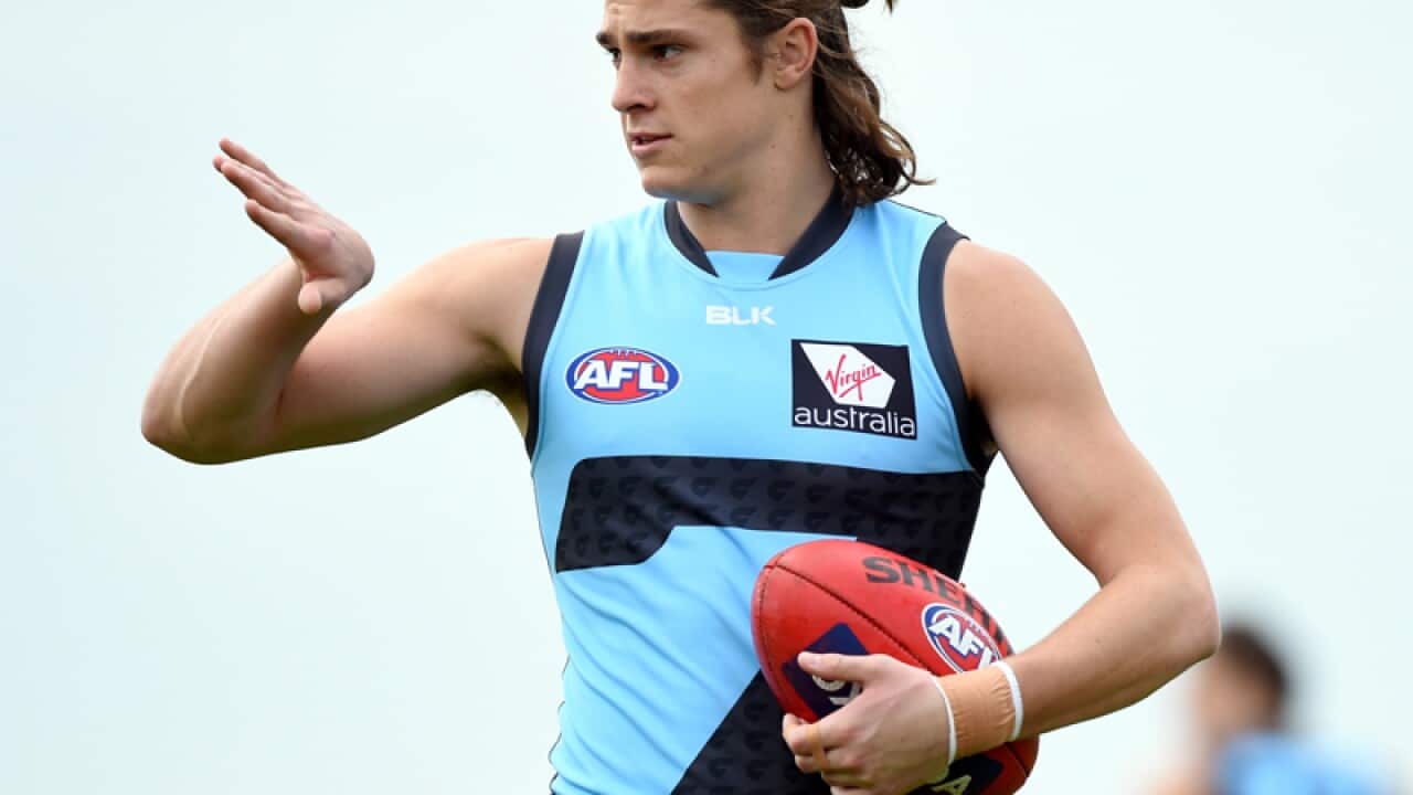 Greater Western Sydney Giants AFL player Jack Steele