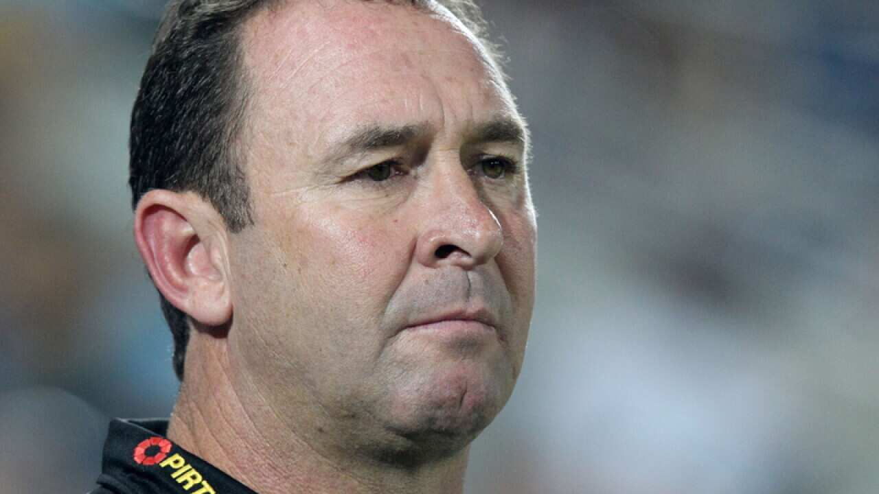 Outgoing Parramatta Eels coach Ricky Stuart