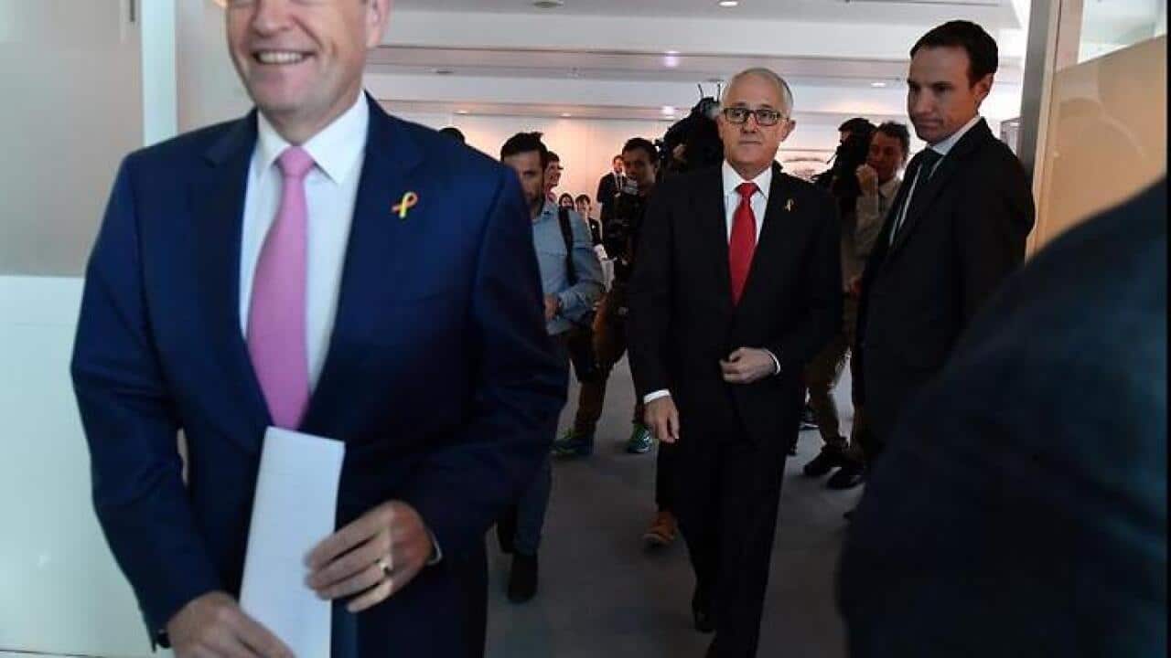 Opposition Leader Bill Shorten is cutting into Malcolm Turnbull's leas as preferred prime minister.