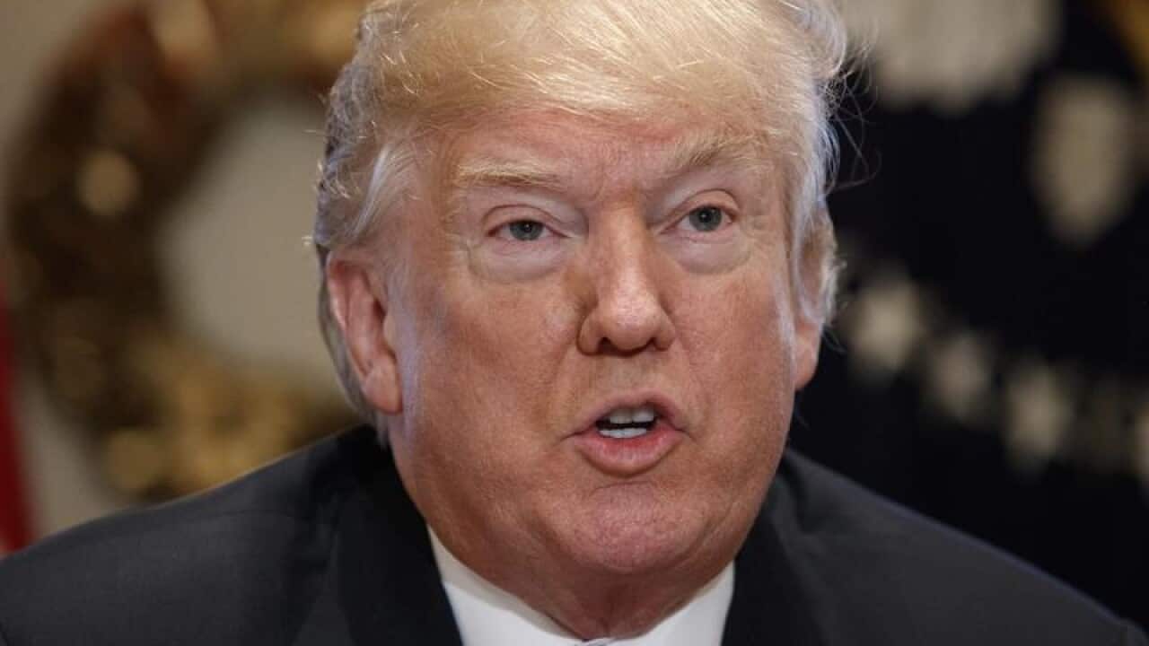 US President Donald Trump