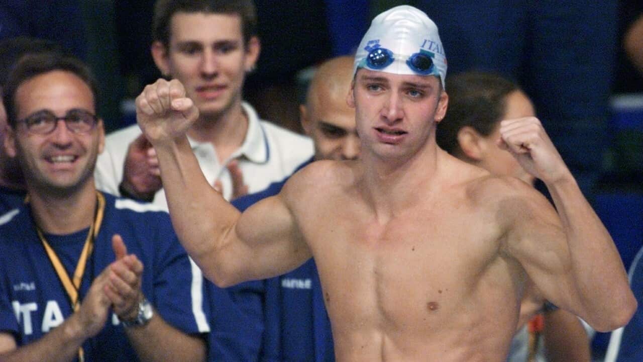 Massimiliano Rosolino, oro nei 200 misti alle Olimpiadi del 2000, in carriera ha vinto 60 medaglie