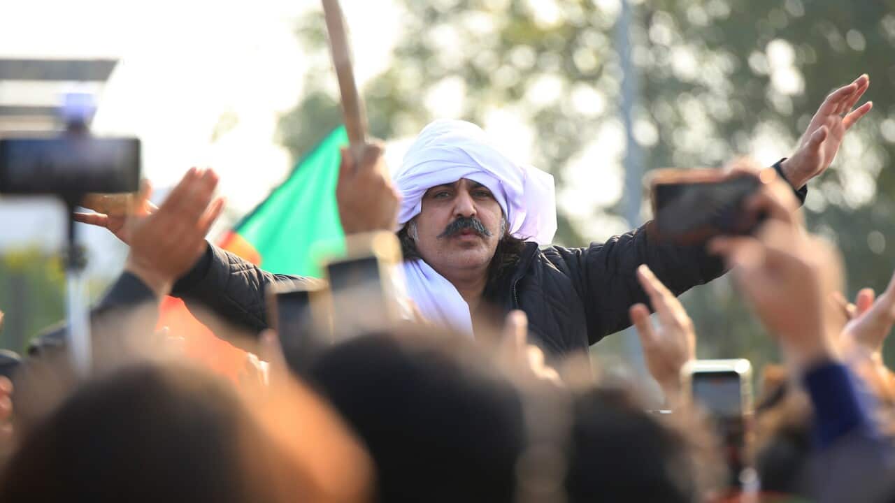 Pakistan's opposition PTI party protests for the release of former PM Khan