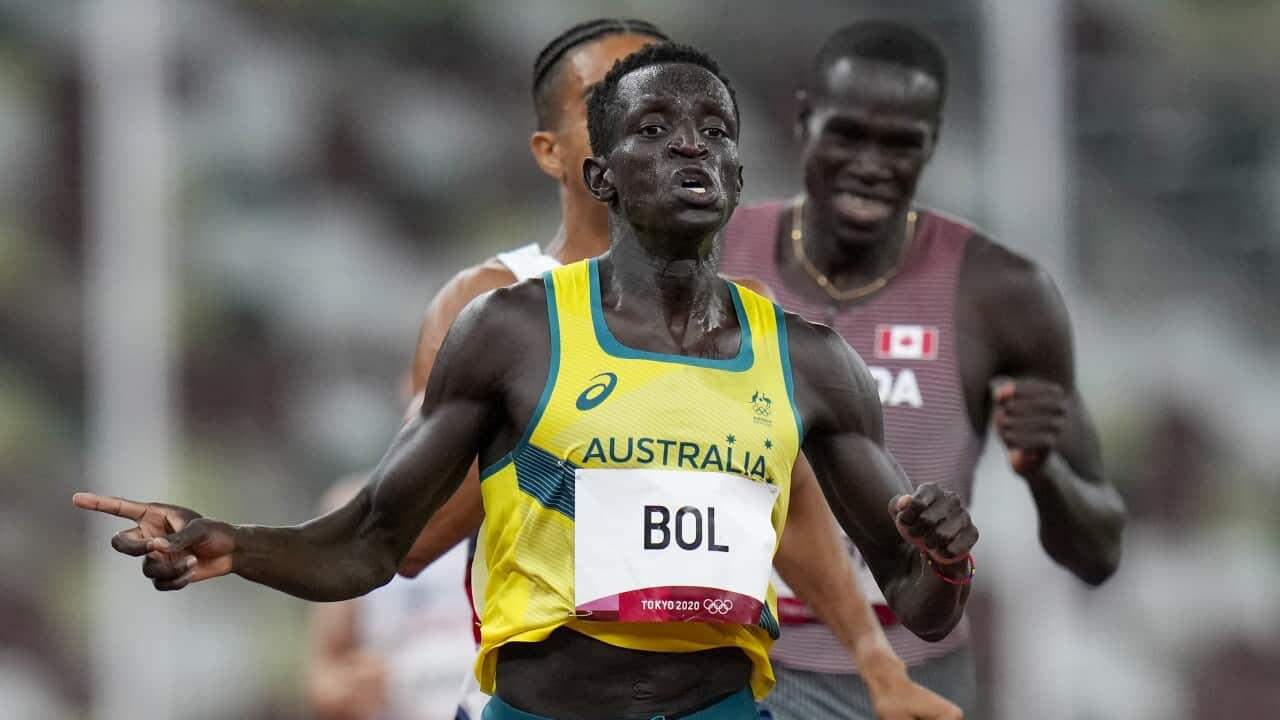 Peter Bol running