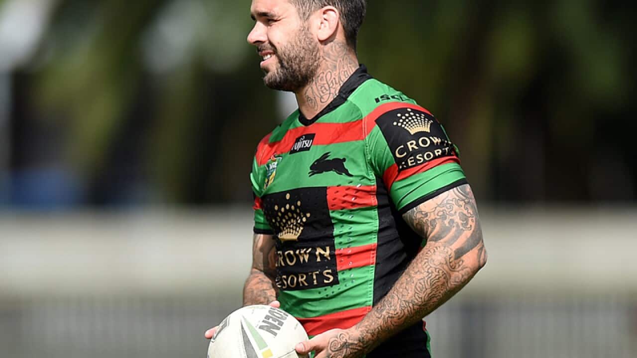 South Sydney halfback Adam Reynolds