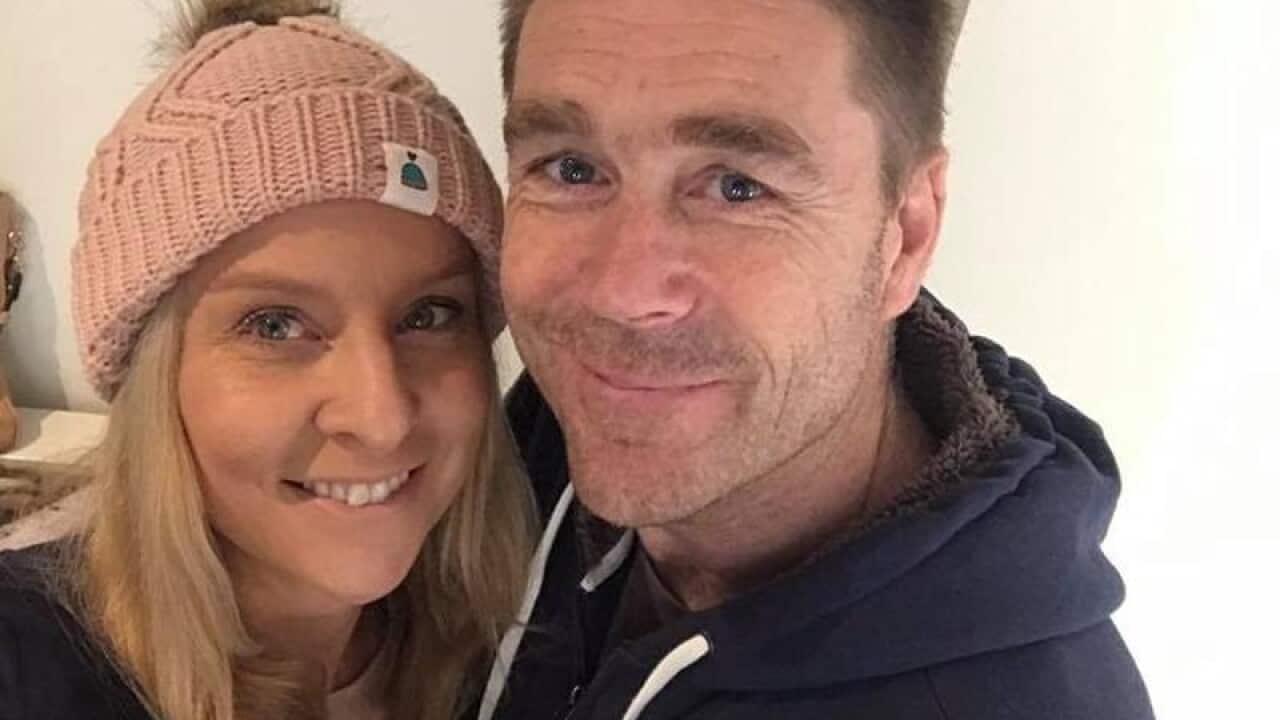 Troy Thornton and wife Christine. Troy Thornton