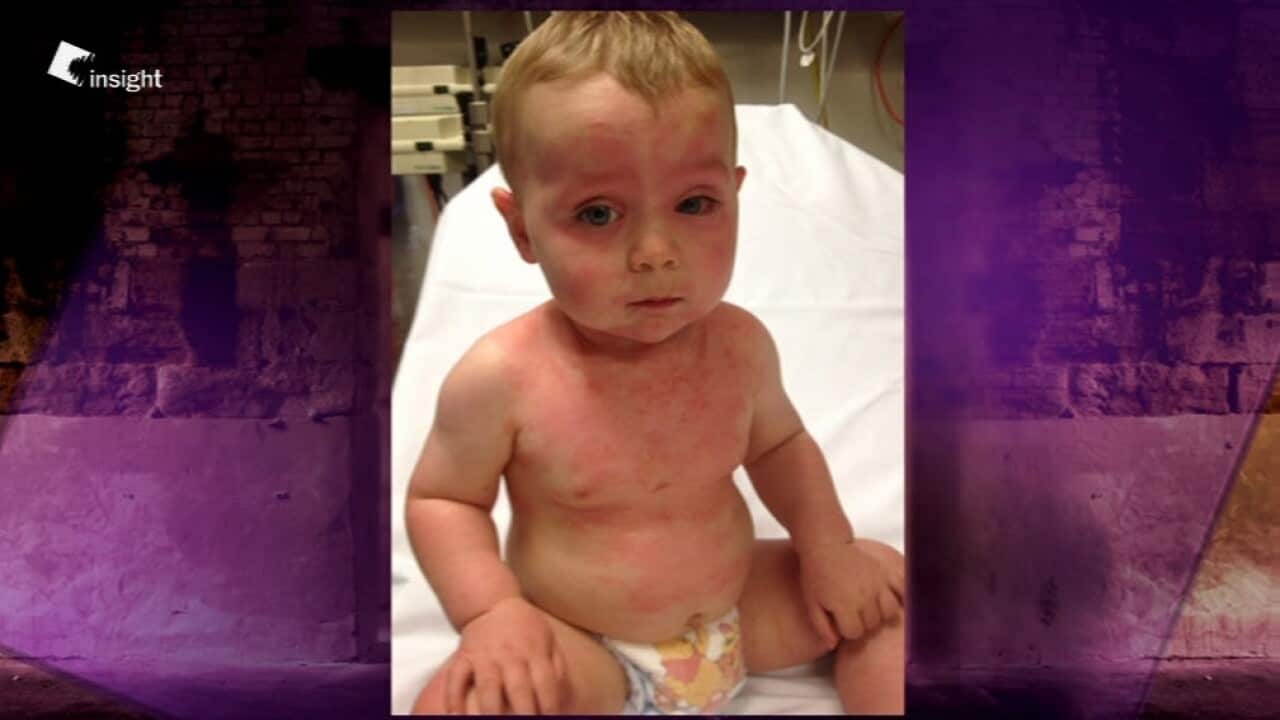 Kristin-lee Campbell's son Weston. (SBS Insight)