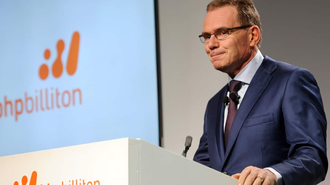 BHP Billiton Chief Executive Officer Andrew Mackenzie