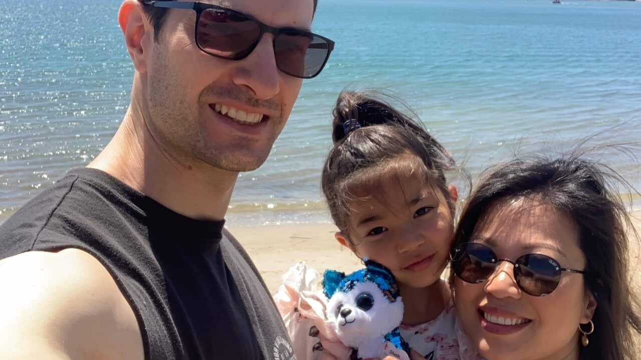 Nick and Nina Sventek with their daughter Amber