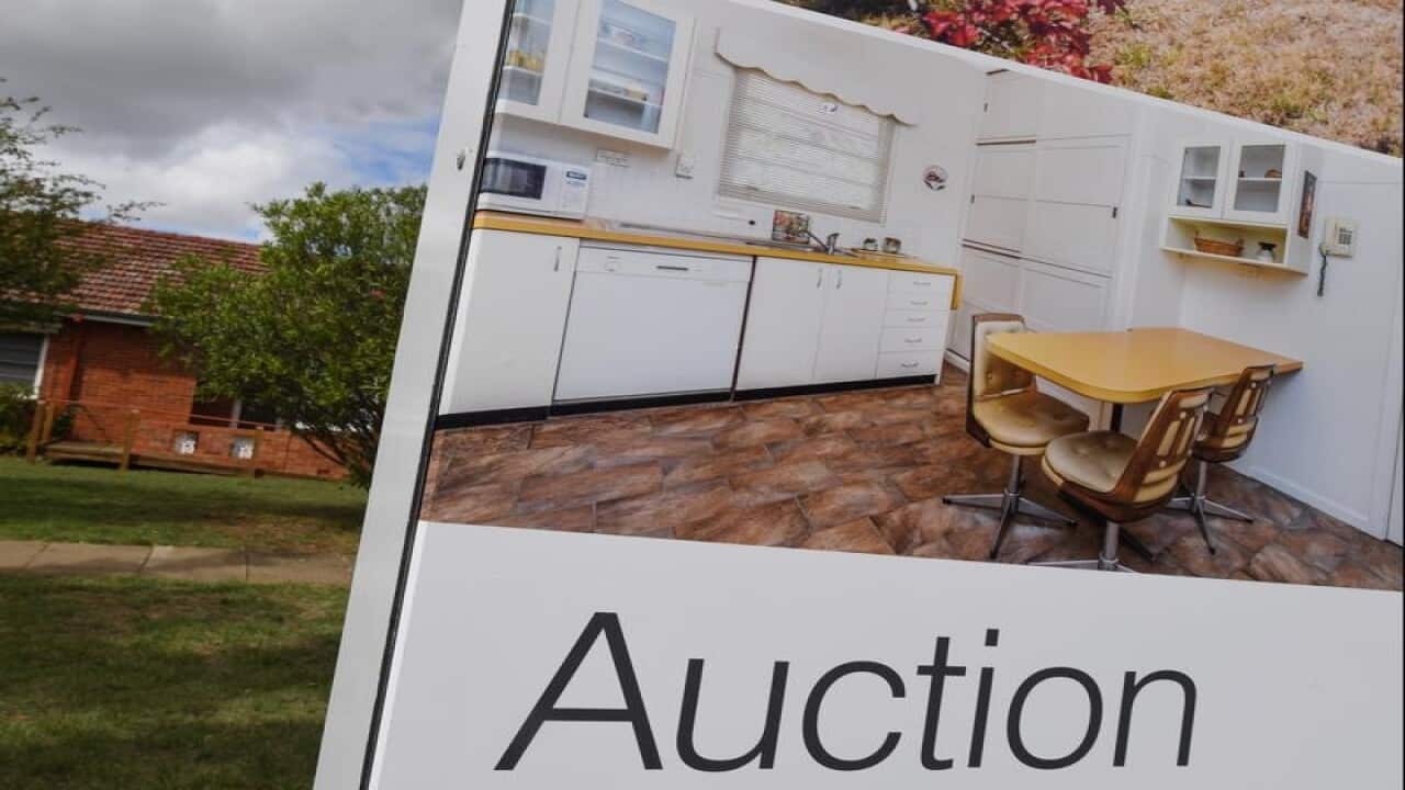 A file image of a real estate advertising board