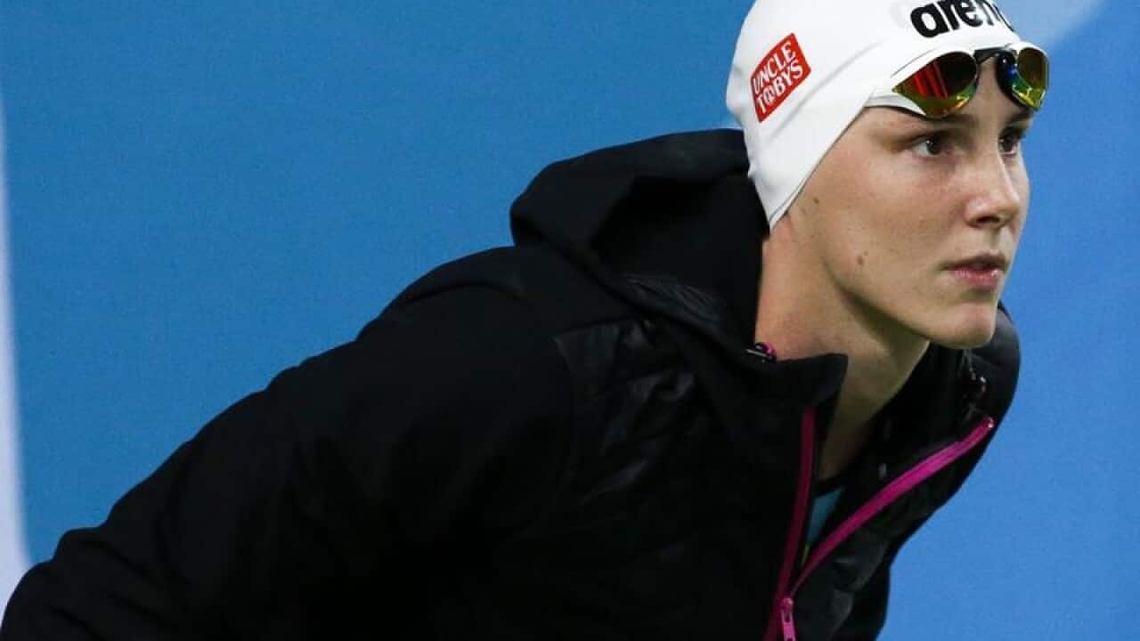 Australian swimmer Bronte Campbell