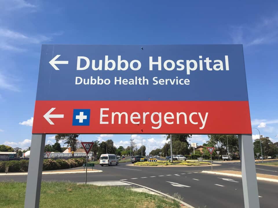 Dubbo hospital signage