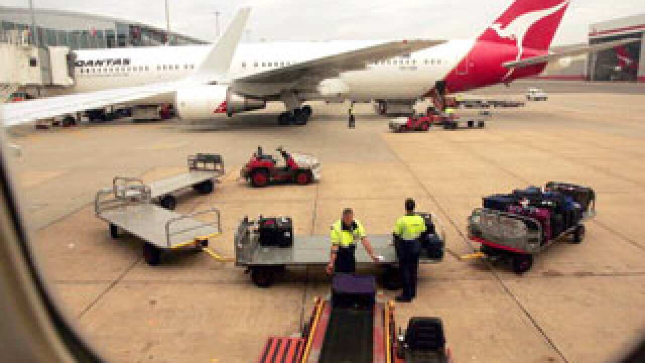 qantas baggage handlers (getty)