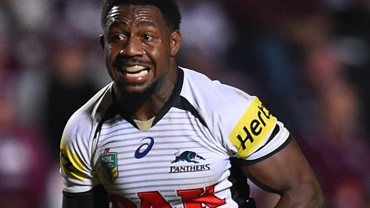 James Segeyaro of the Panthers