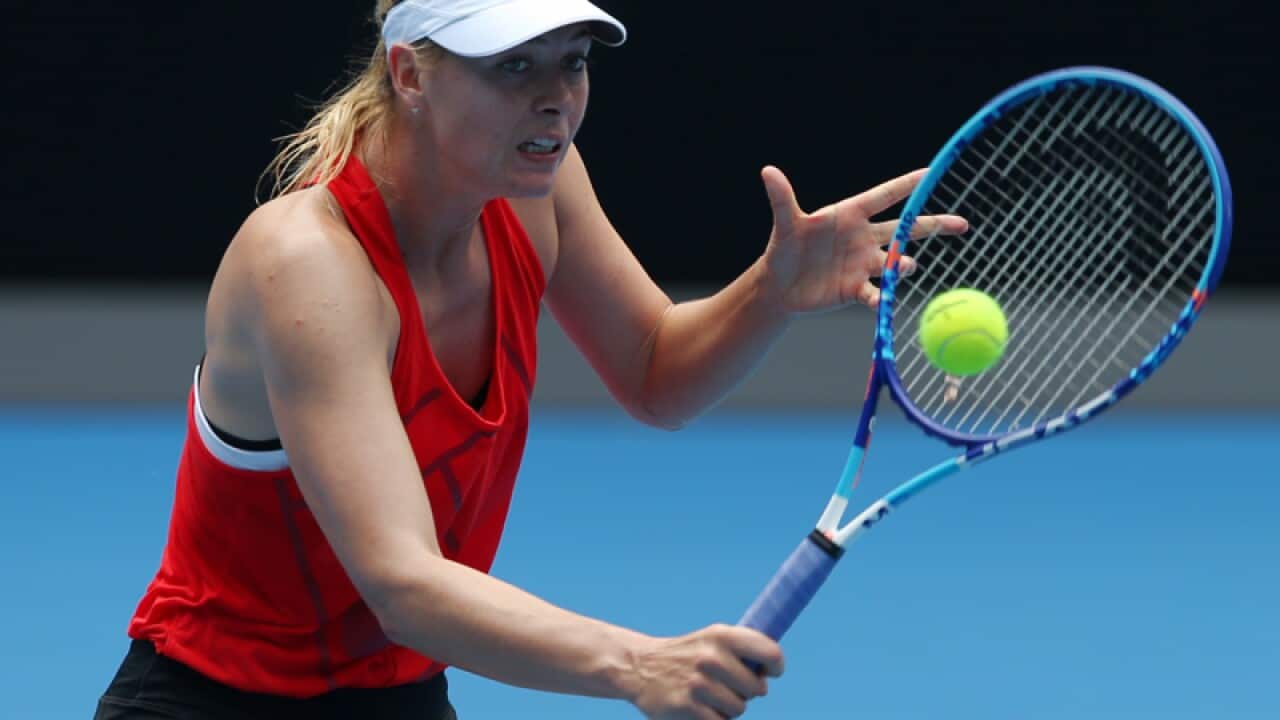 Russian World No.4 Maria Sharapova