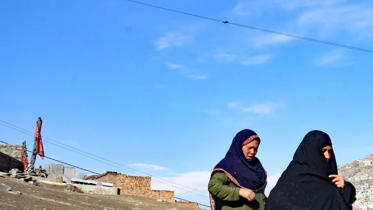 Afghan women in Kabul