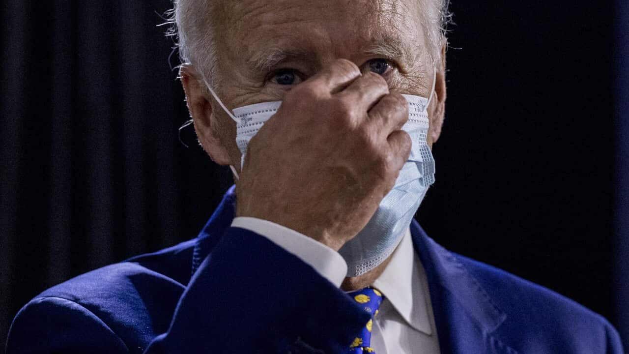 Democratic presidential candidate Joe Biden will receive nomination from home due to coronavirus.