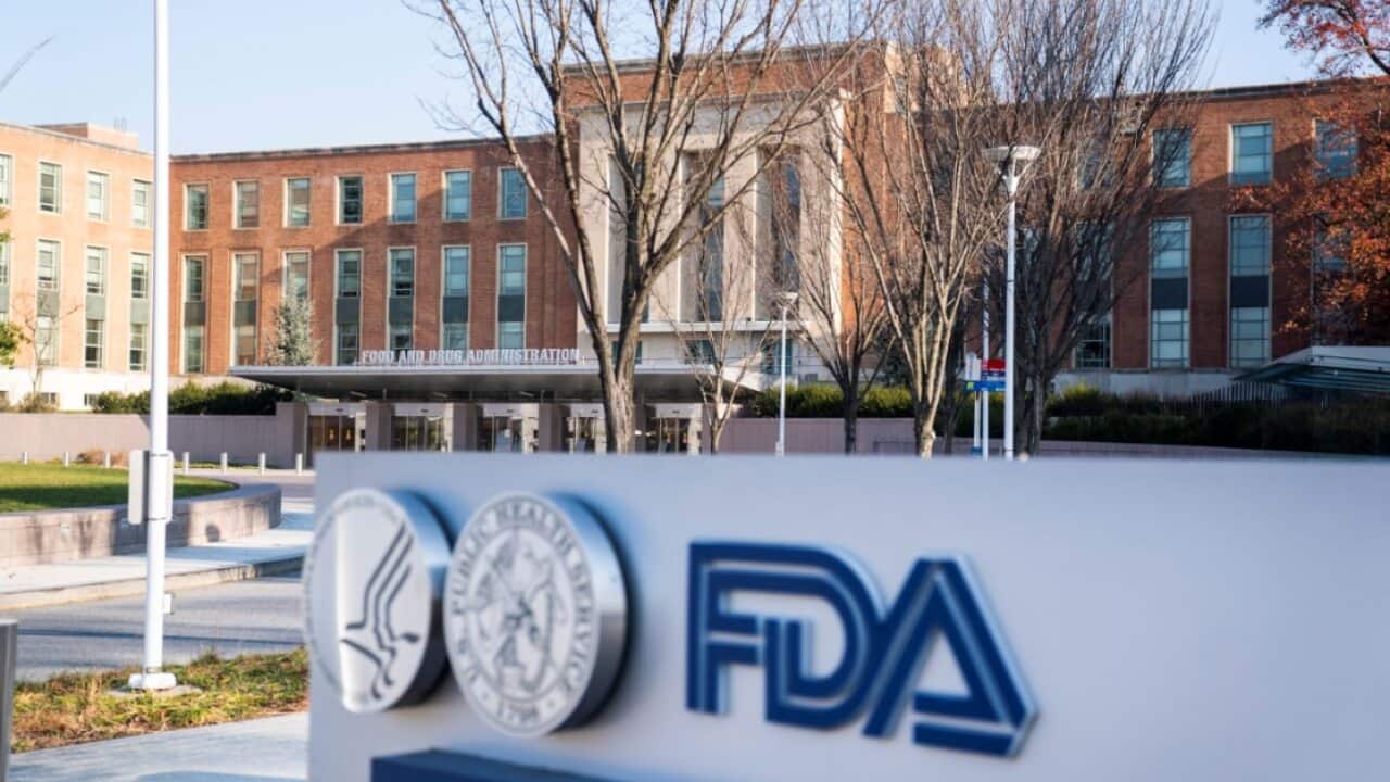 The United States Food and Drug Administration headquarters in Silver Spring, Maryland, USA, 10 December 2020