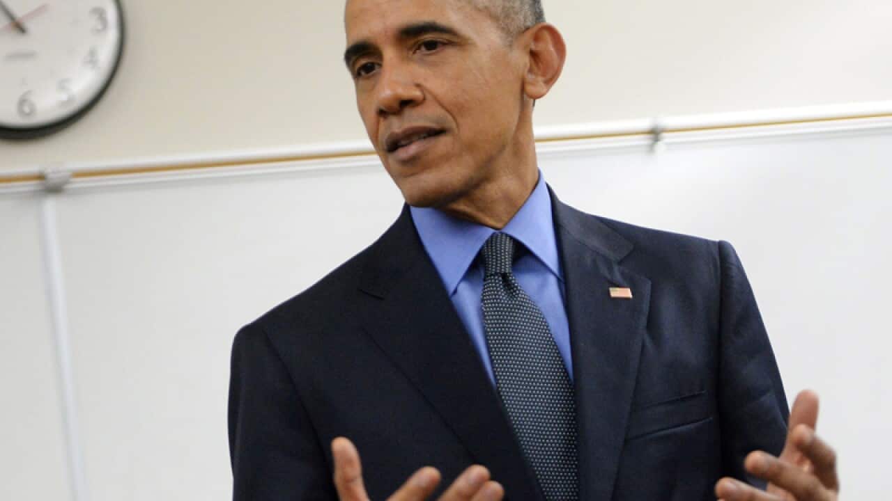 US President Barack Obama