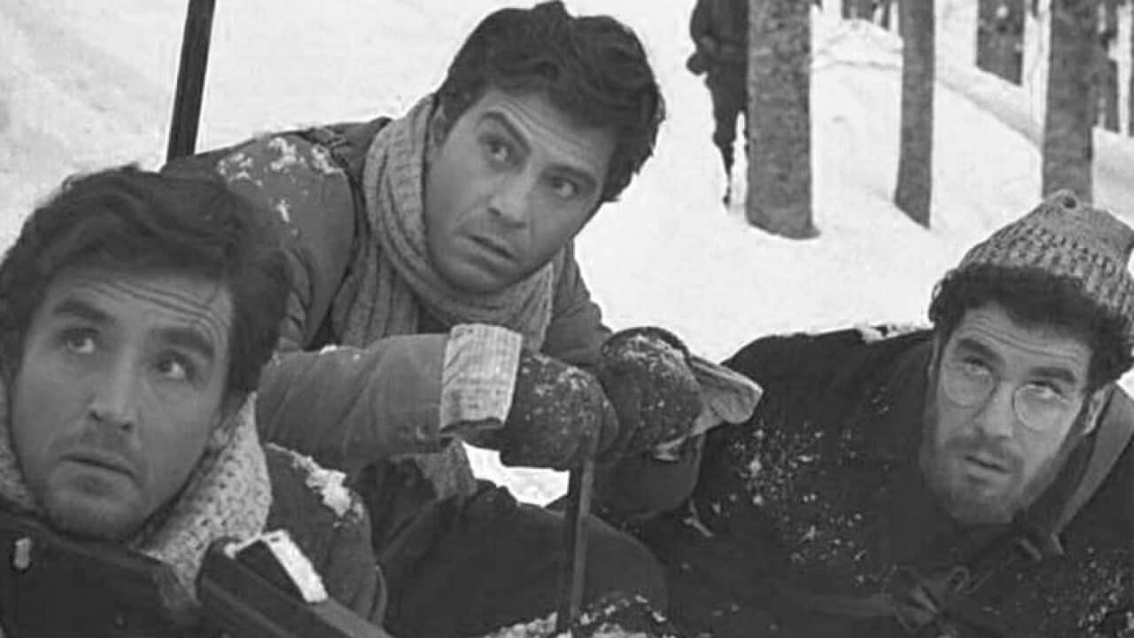 Vittorio Gassman, Nino Manfredi, Stefano Satta Flores