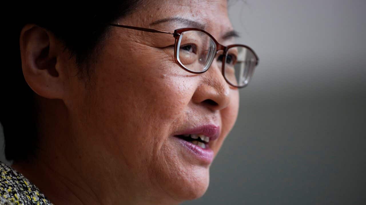 Hong Kong Chief Executive Carrie Lam.