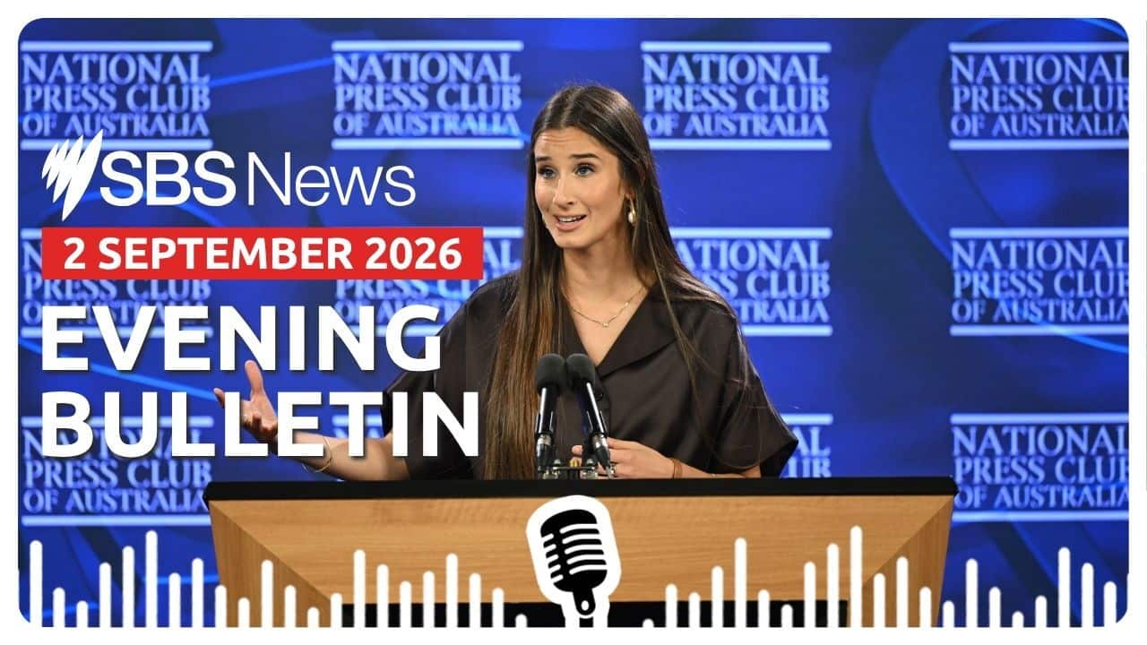 Chanel Contos at the National Press Club, Canberra - AAP