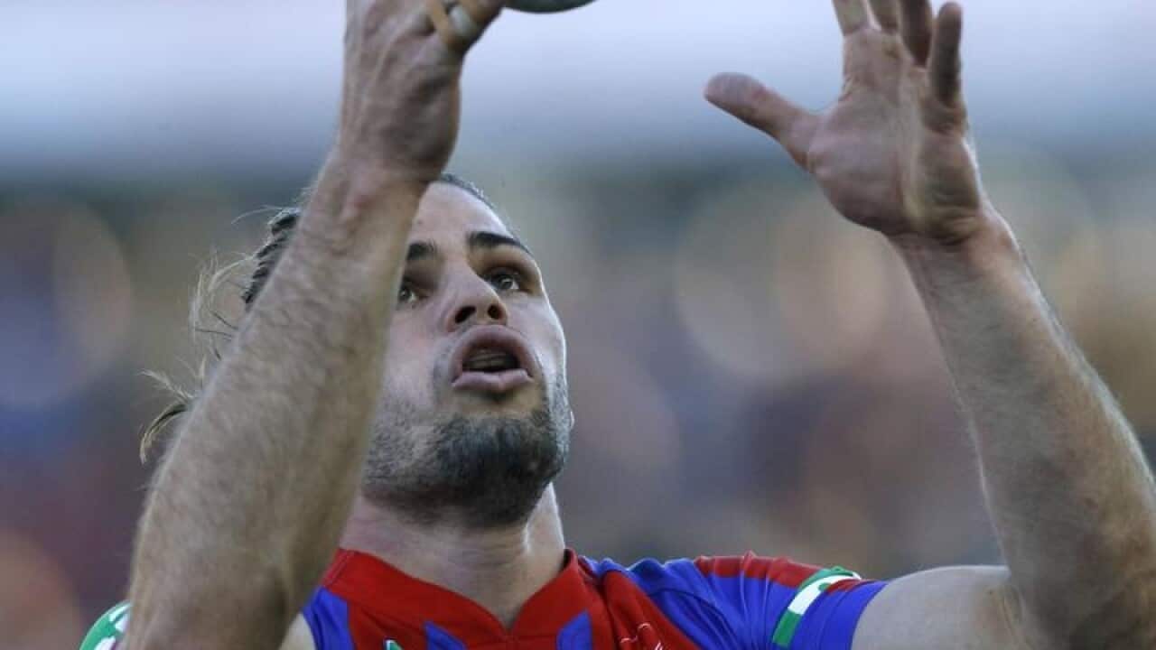 Former Newcastle Knights player Jake Mamo