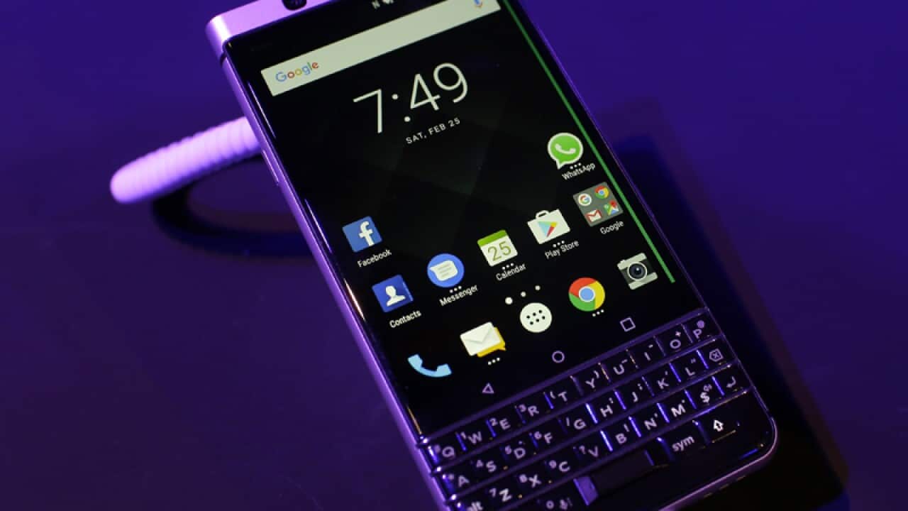 The new BlackBerry KEYone