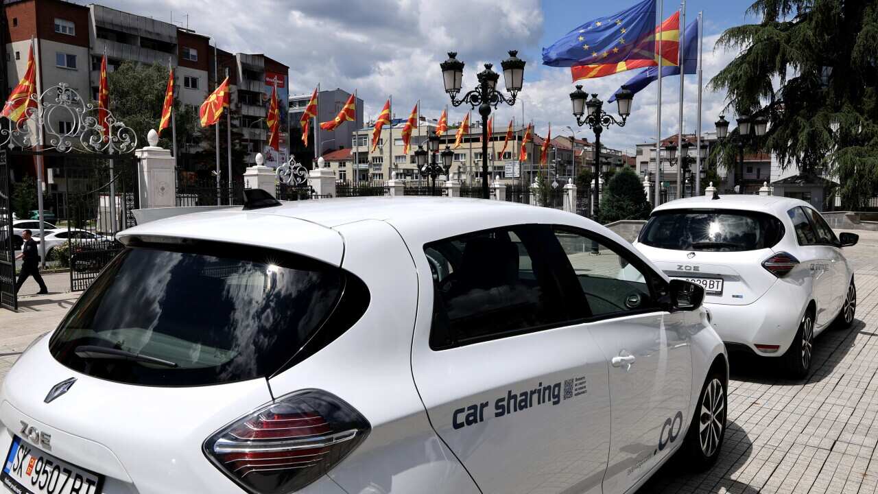 North Macedonia's government promotes electric car sharing in Skopje