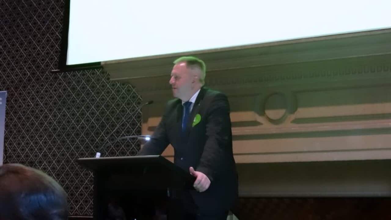 Slovenian Minister Zdravko Pocivalsek in Sydney