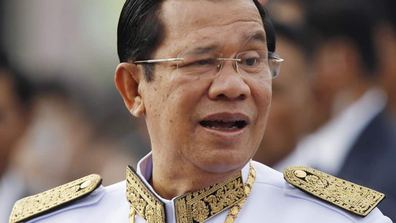 Cambodia's Prime Minister Hun Sen