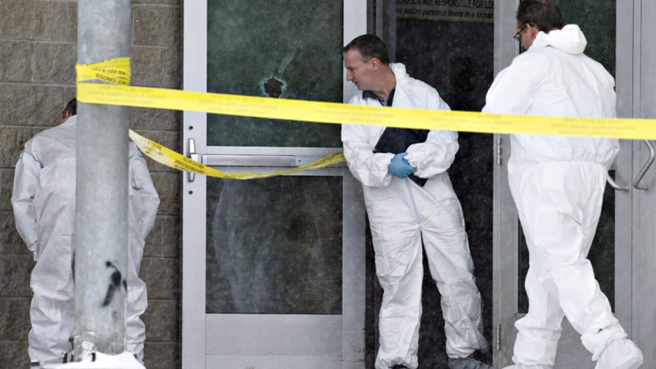 Police investigate a mass shooting at a school in Saskatchewan