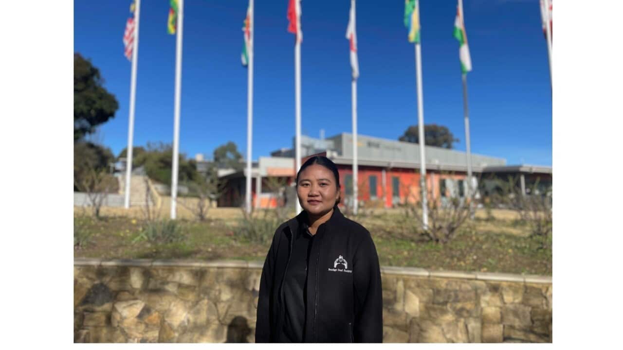 Moo Chris Paw, AUSLAN education support worker in Bendigo.