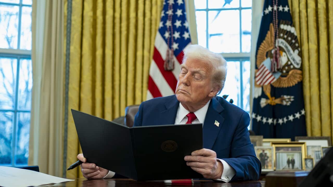 President Donald Trump Signs Two Executive Orders After Reagan Airport Crash