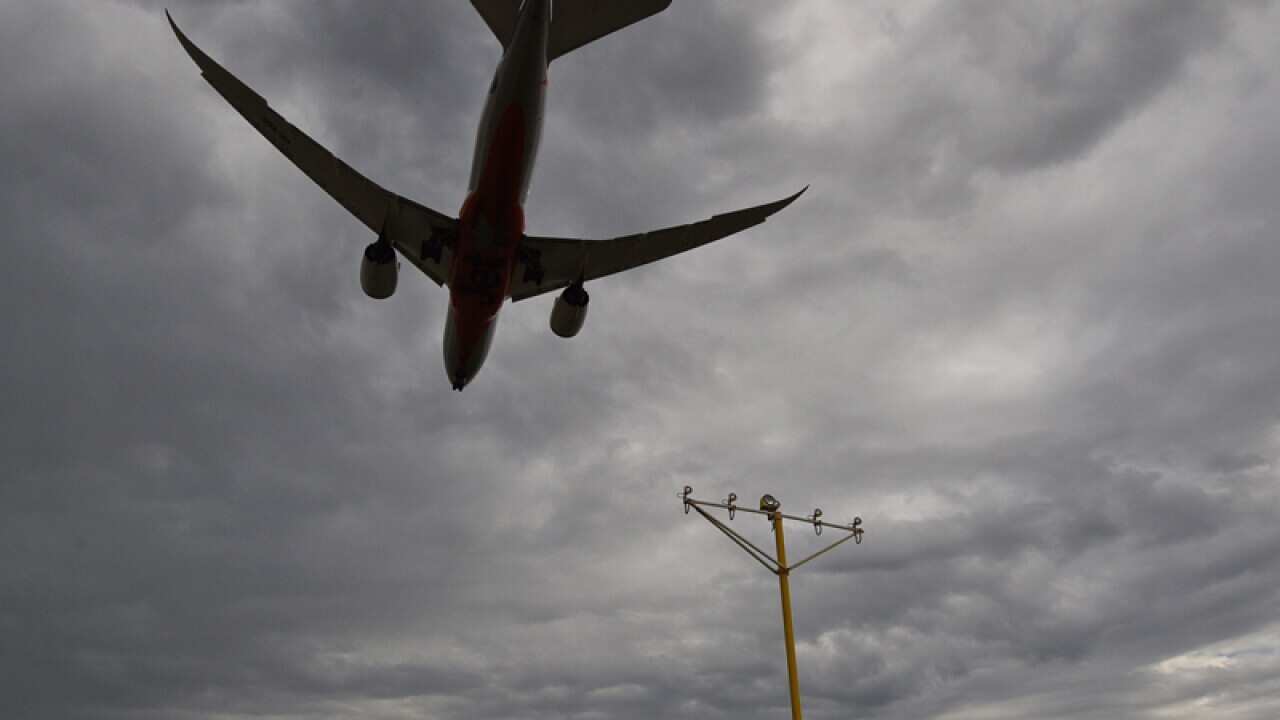 A passenger plane