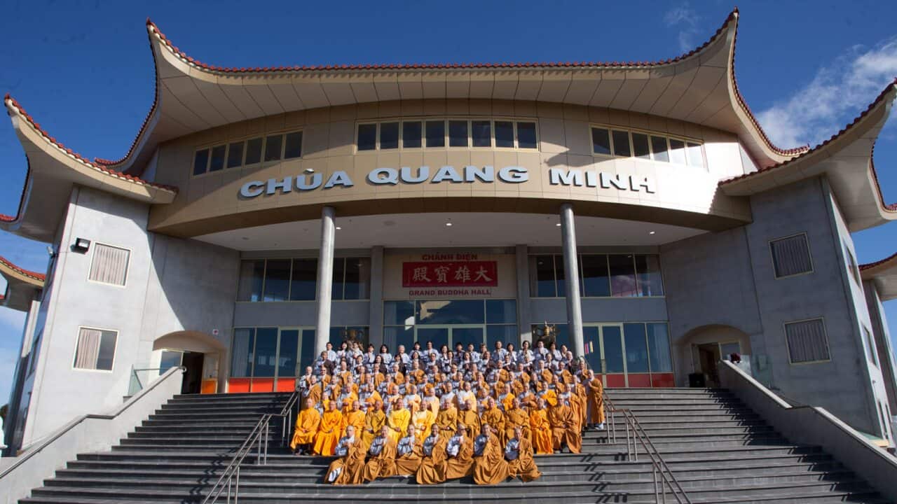 Quang Minh Temple in Melbourne