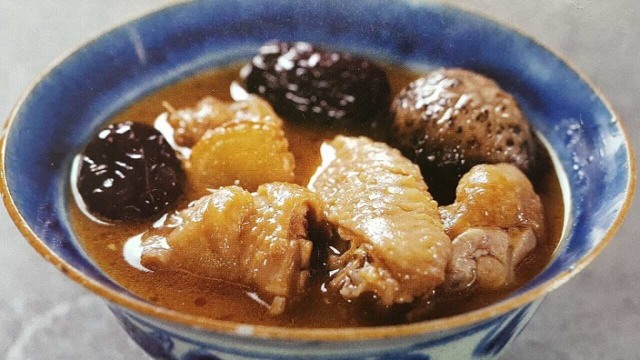 Chicken in sesame oil