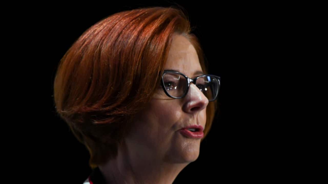 Julia Gillard speaks at the Committee for Economic Development of Australia's 40th State of the Nation 2019 conference