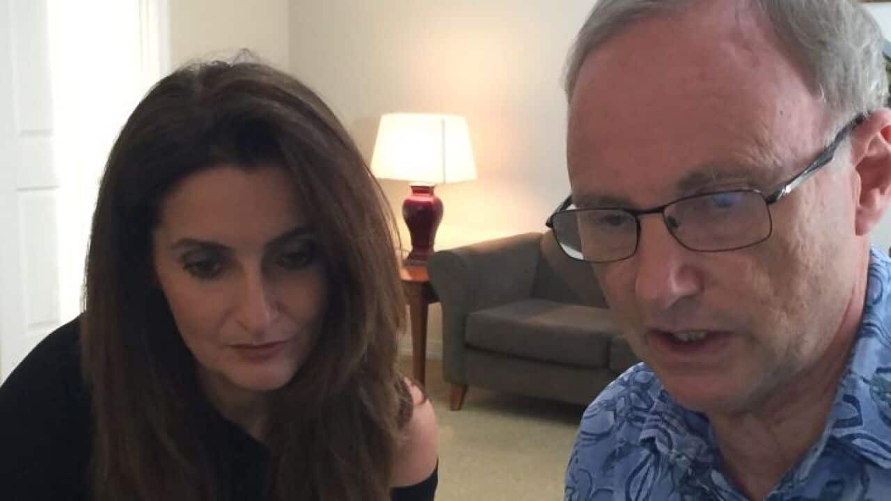 Dr Tony Attwood and Dr Haris Karnezi in Australia