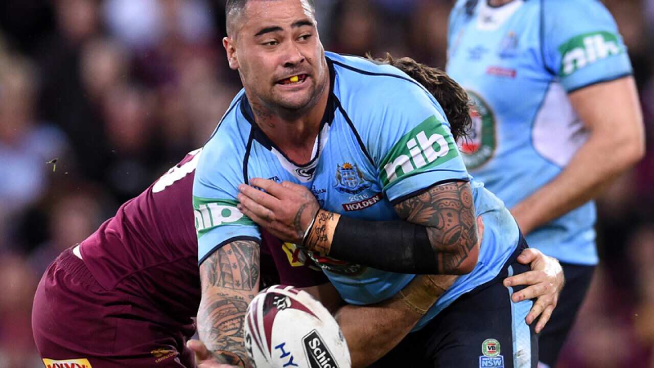 Andrew Fifita of the NSW Blues