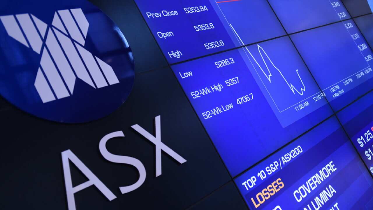 Australian Stock Exchange stock image