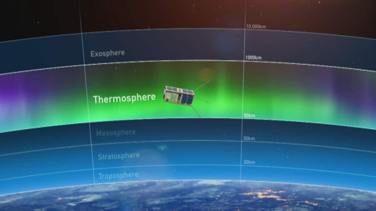 50 "mini-satellites" from nearly 30 countries will explore Earth's thermosphere