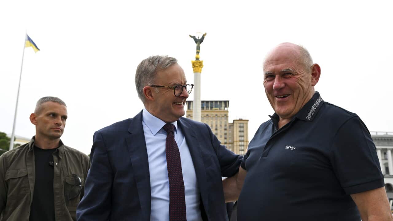 ANTHONY ALBANESE UKRAINE VISIT