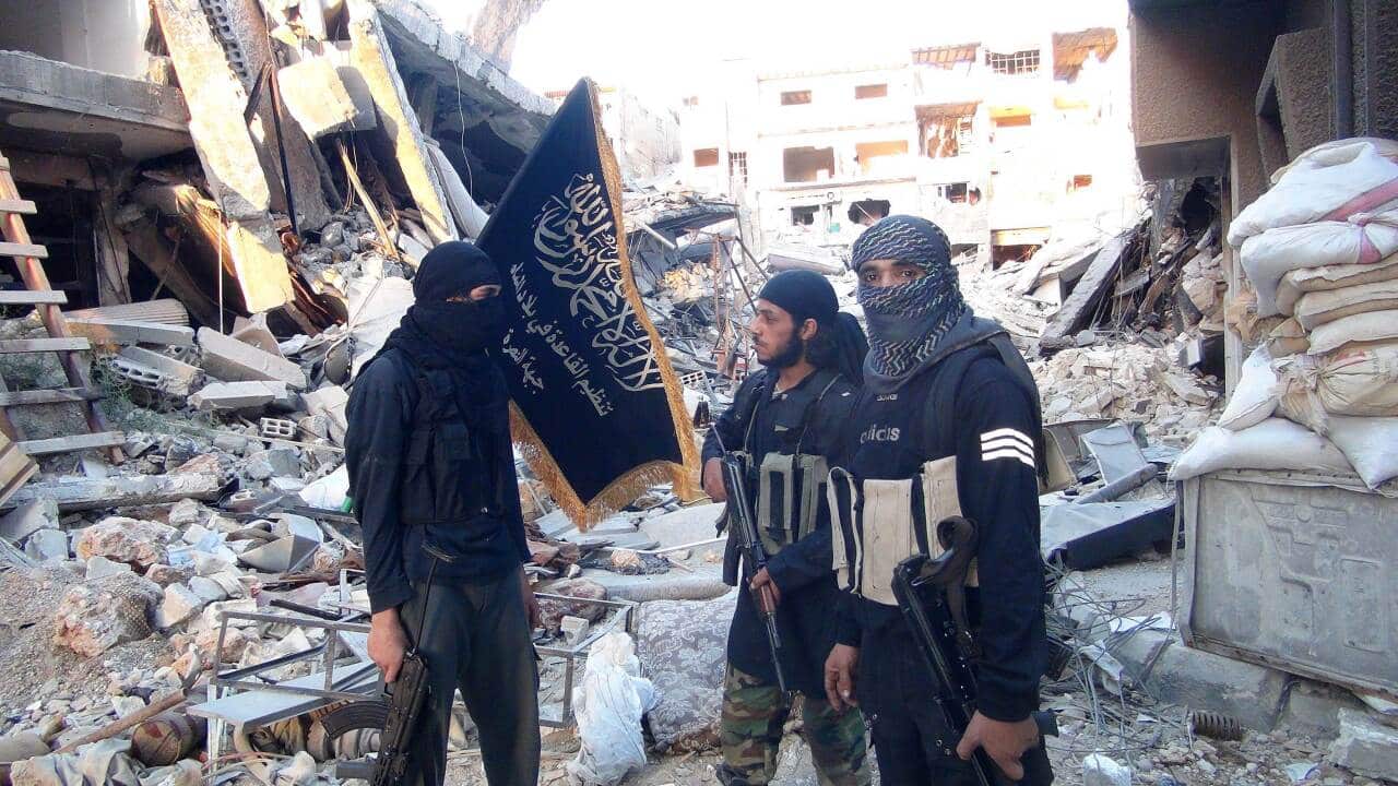 Al-Nusra Front fighters